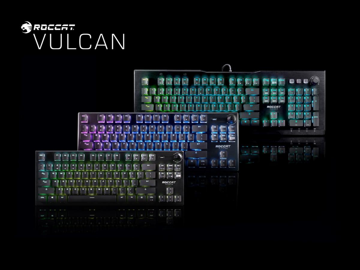 Roccat Reveals New Vulcan Series Keyboards - Skewed 'n Reviewed